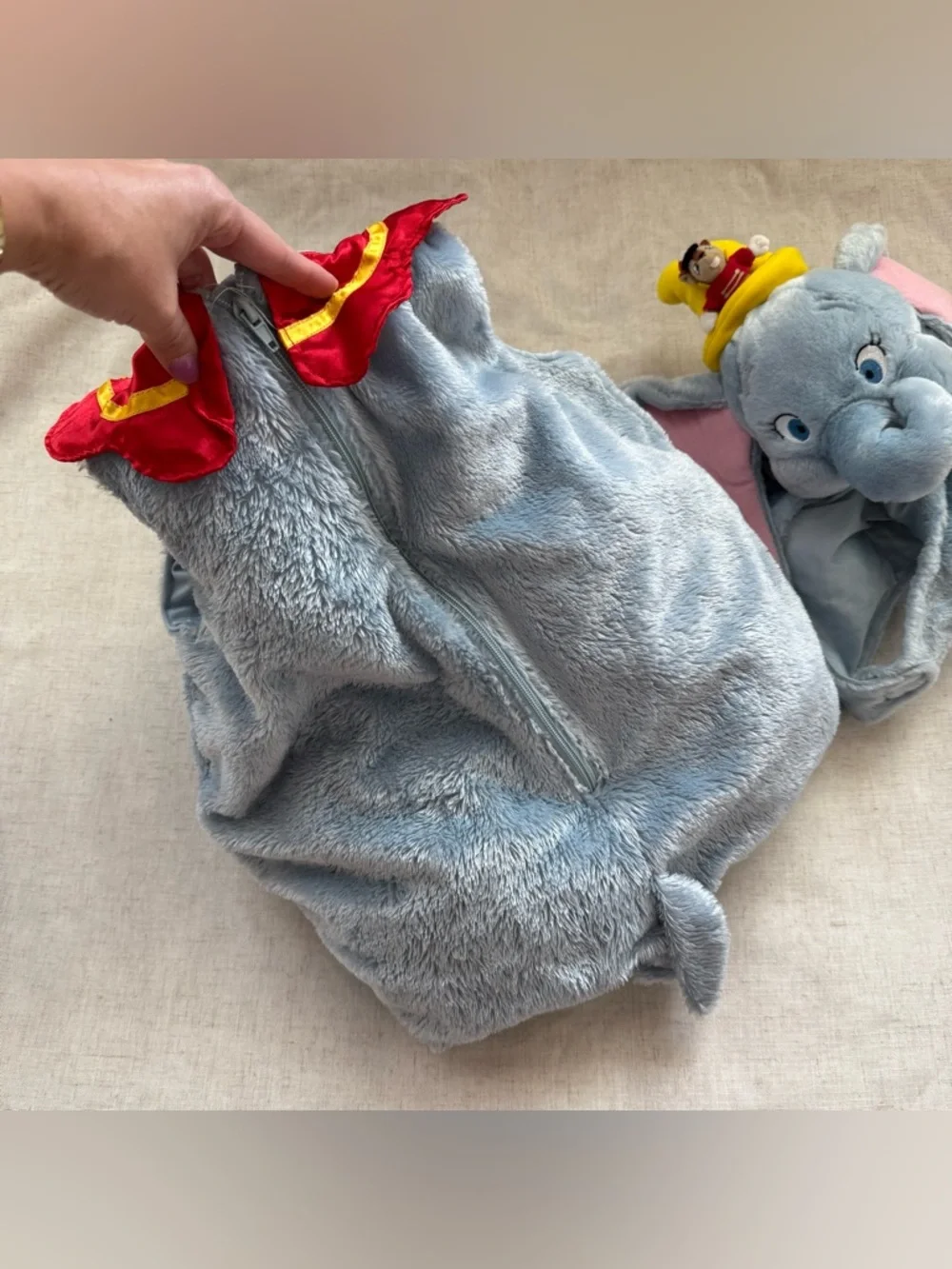 Disney Store 24-36 Months Dumbo Elephant Halloween Costume Timothy - Picture 6 of 9